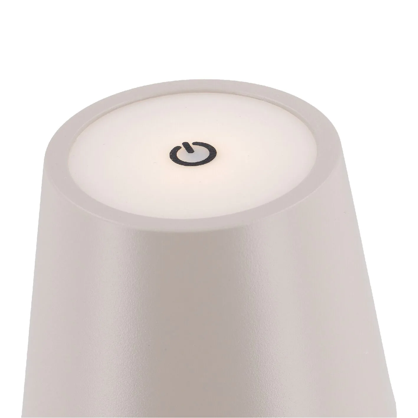 LED-Leuchte Akku, creme, 37 cm