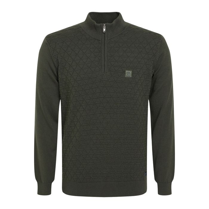 Gabbiano Knitwear Halfzip Sweater Heren