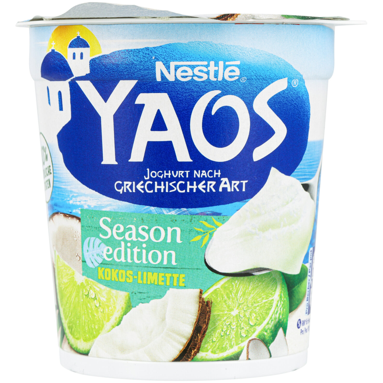 Nestlé YAOS Joghurt Kokos & Limette 2x150g
