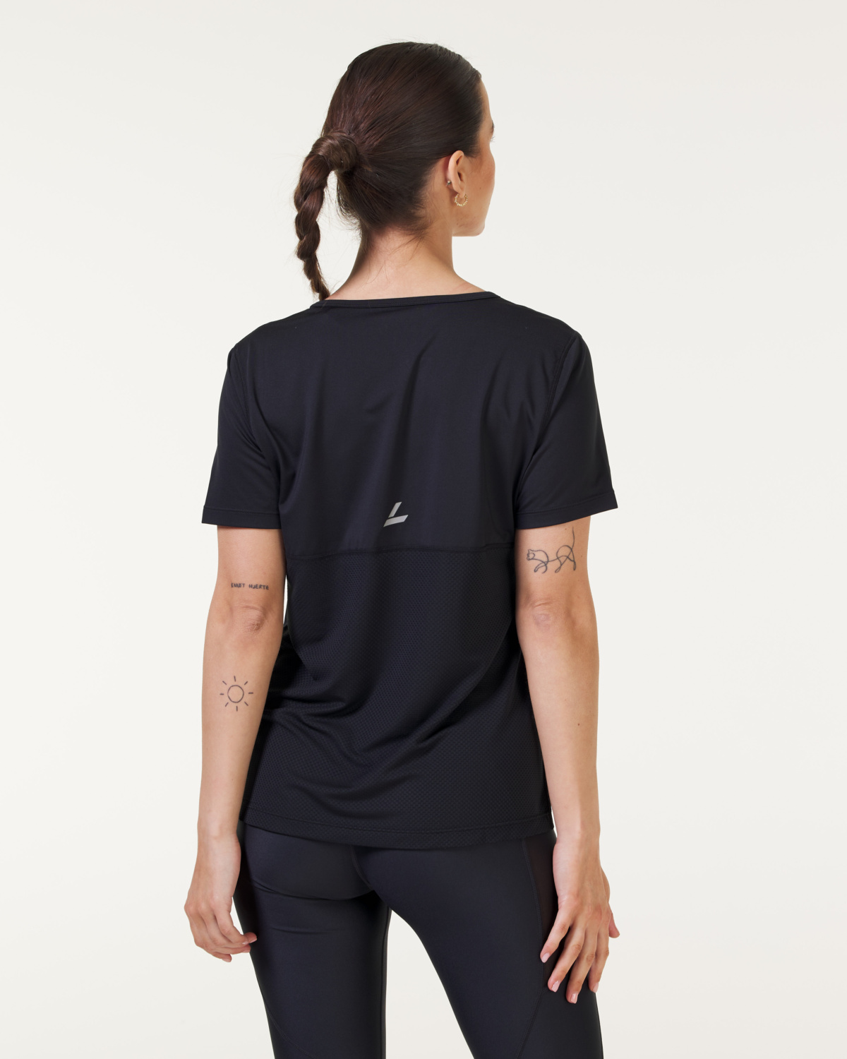 LEVITY Fast Track Mesh Tee Black