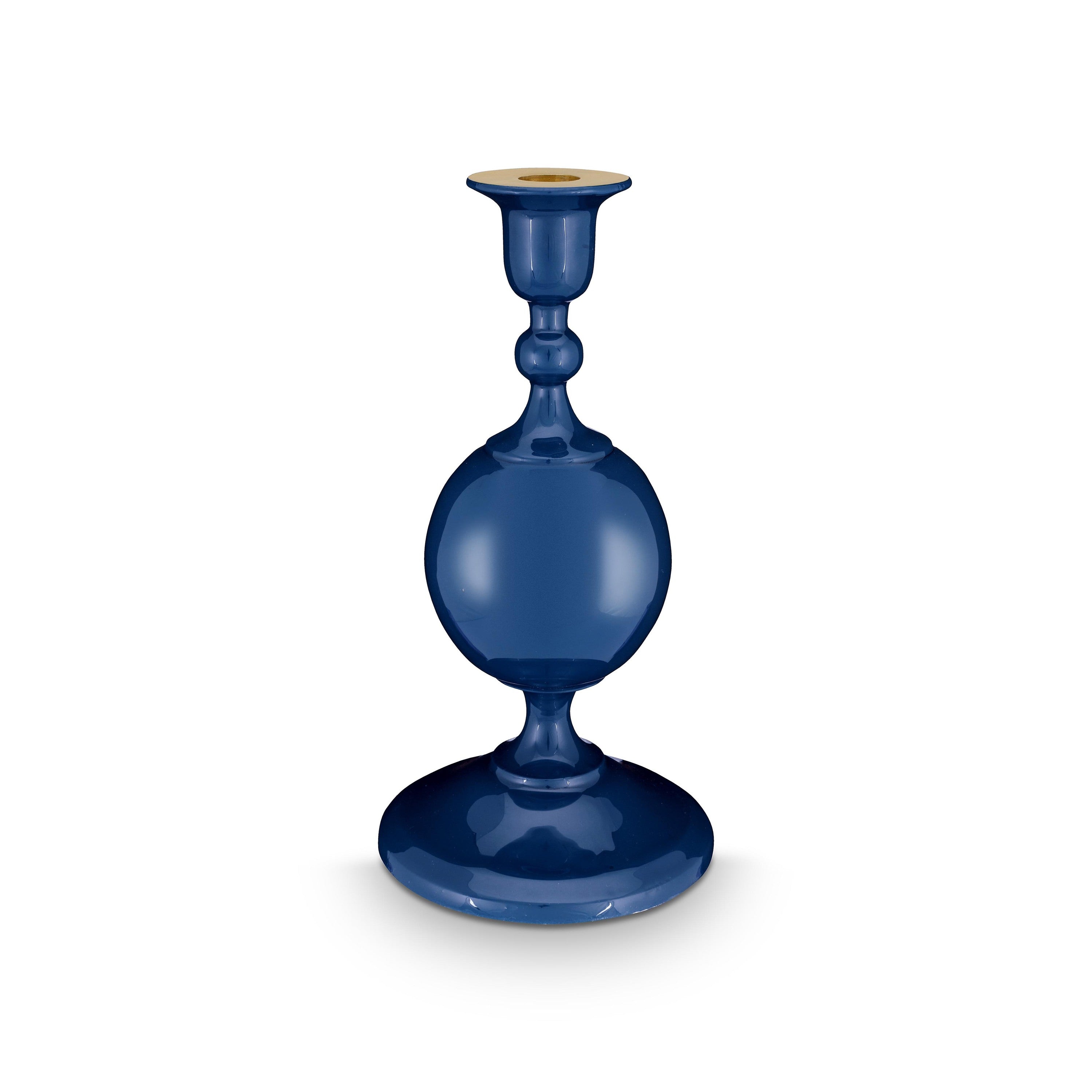 Pip Studio Kandelaar Sphere - van Metaal - Navy - 24cm