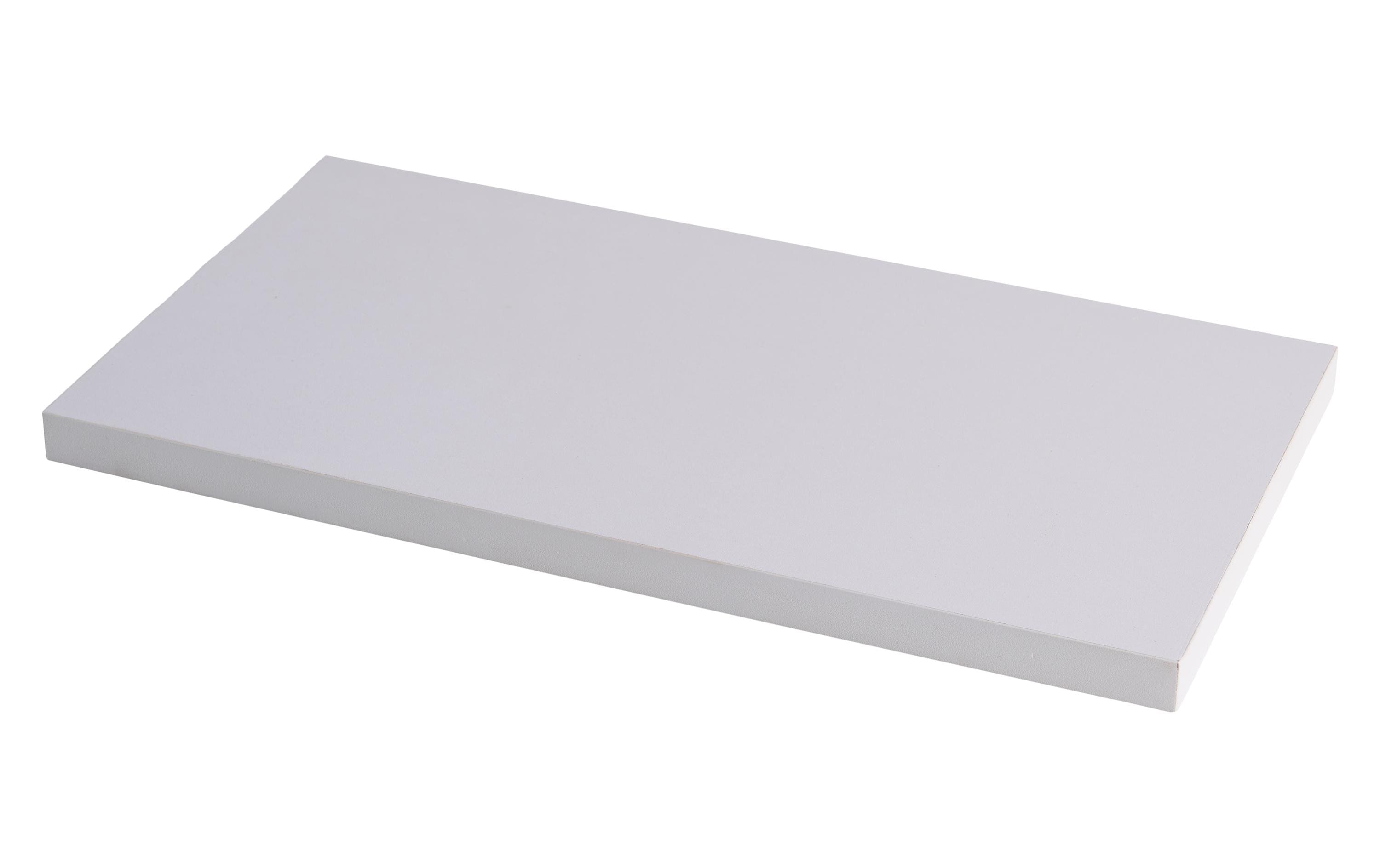 Wandregal 38 x 20 x 1.8 cm, WeissWandablage