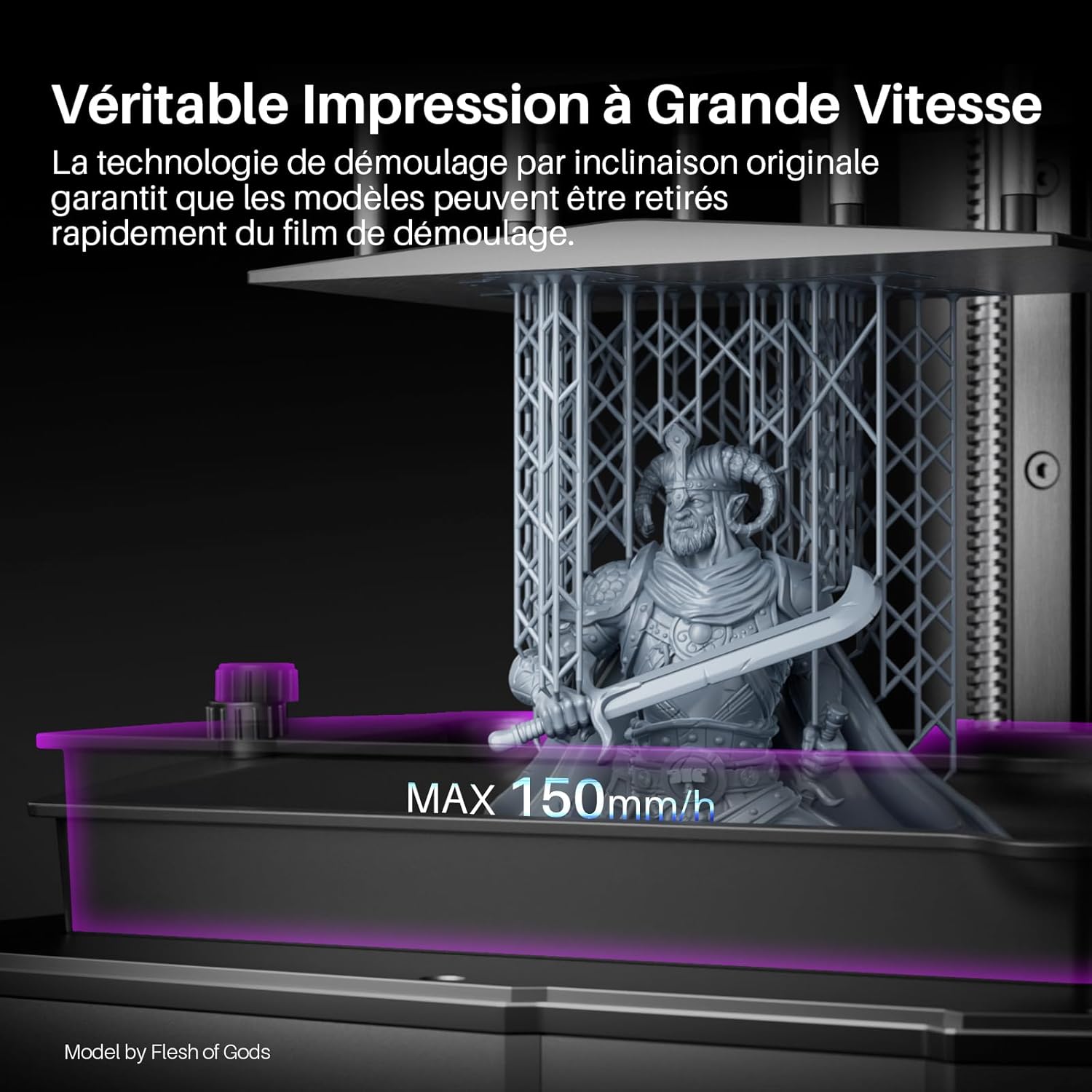 Imprimante 3D résine ELEGOO Mars 5 Ultra – 153,36 x 77,76 x 165 mm³