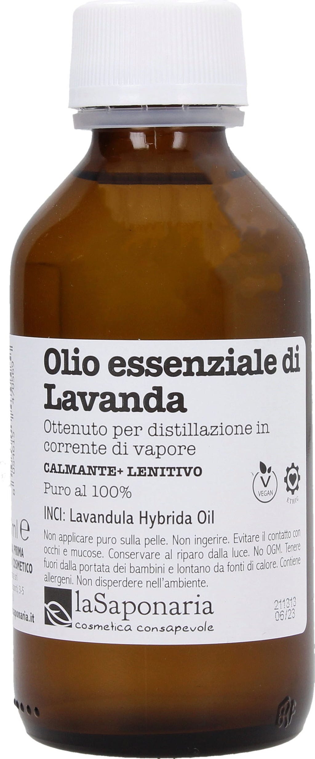 La Saponaria  Ätherisches Lavendelöl, 100 ml