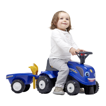 Falk New Holland Looptractor Blauw