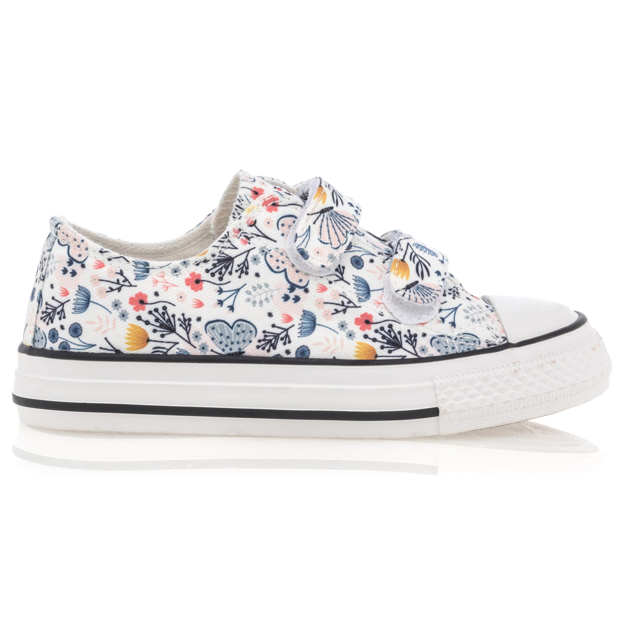 Baskets en toile Fille multicolore