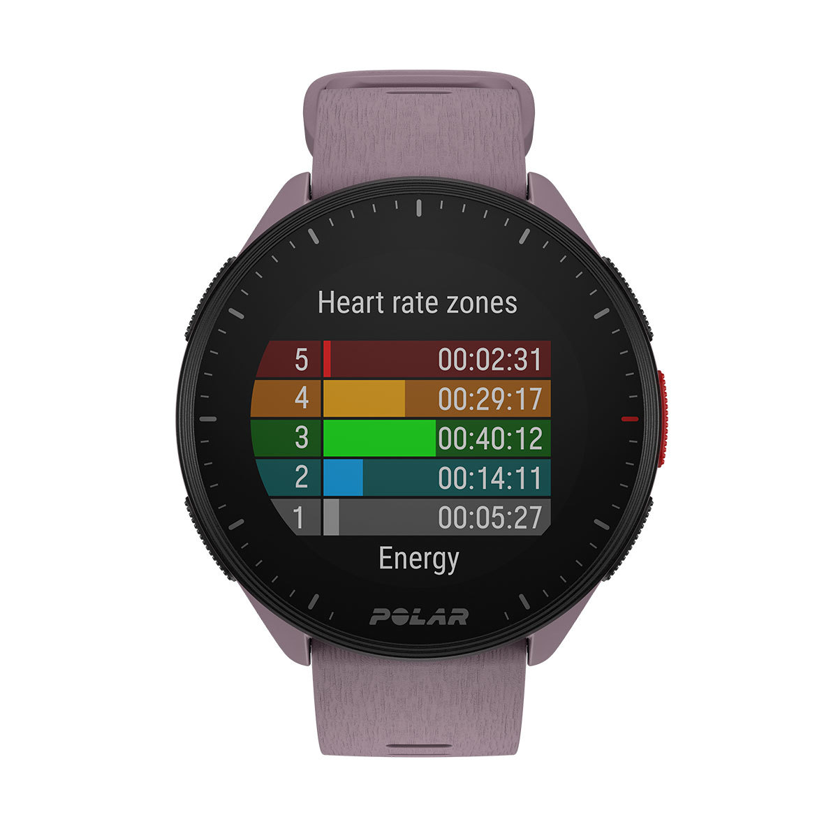 Polar Pacer Sporthorloge Paars S-L