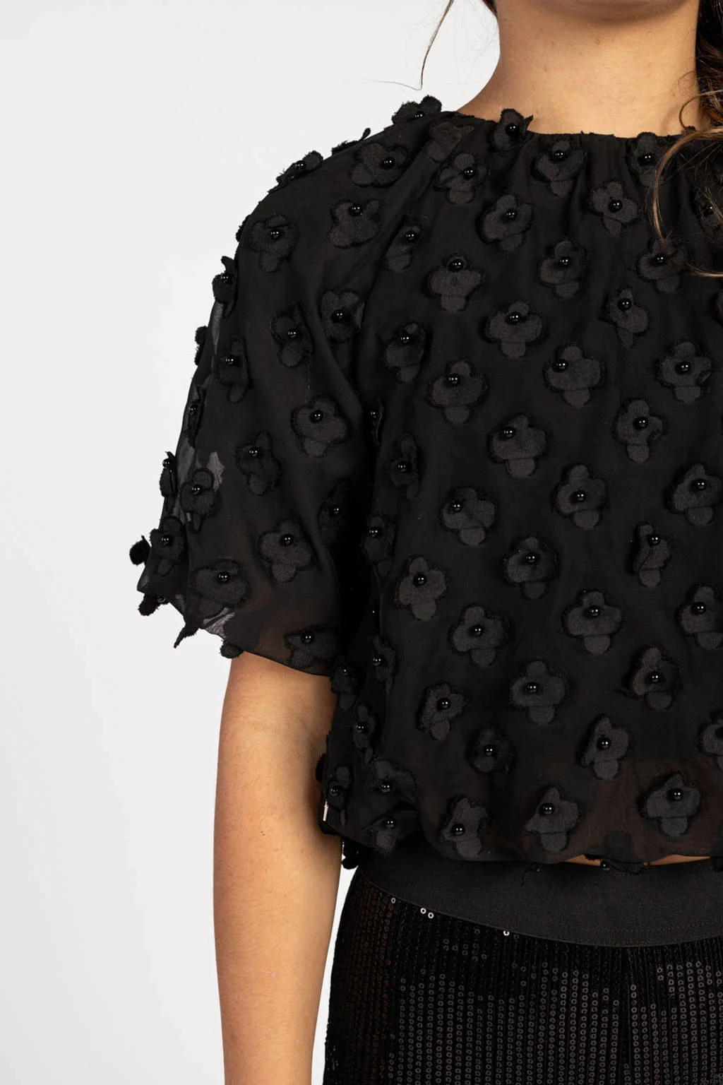 AI&KO T-shirt zwart