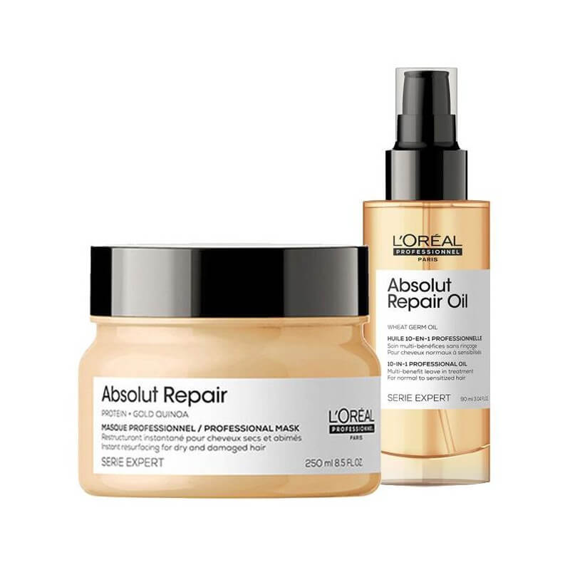 Duo huile & masque Routine Absolut Repair L'Oréal Professionnel