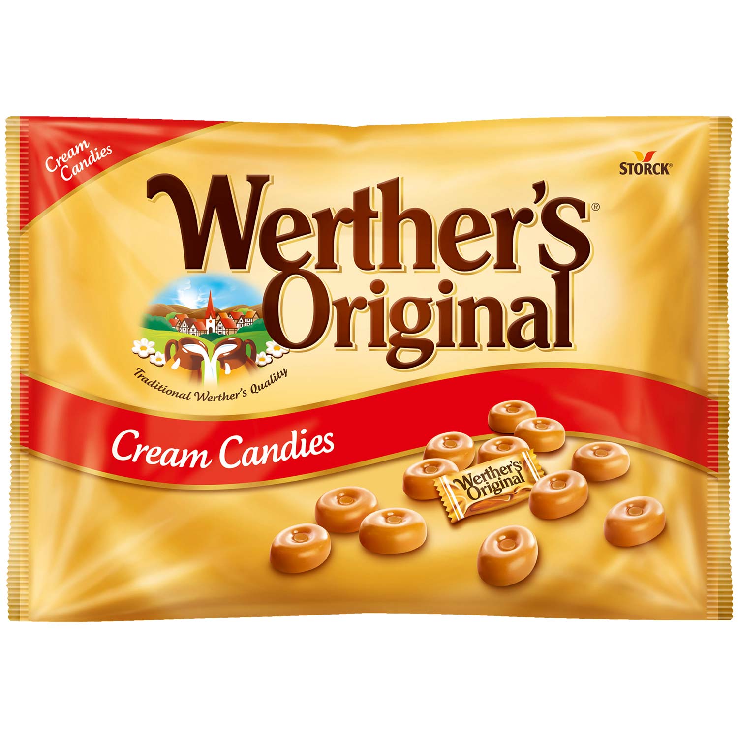 Werthers Original Sahnebonbons 1000g MHD:31.12.25