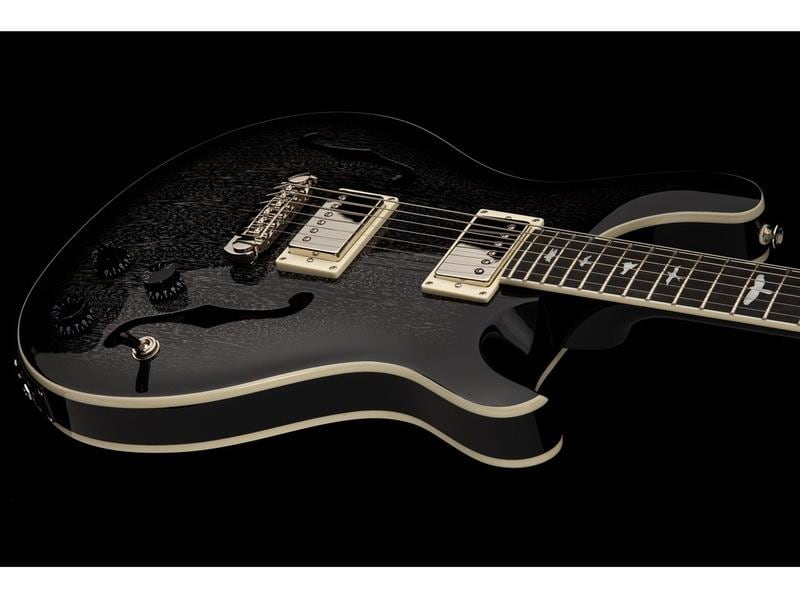 PRS Guitars E-Gitarre SE Hollowbody Standard Piezo – Dog Ha Hollowbody-E-Gitarre mit Humbucker-Pickups und einem Piezo-System