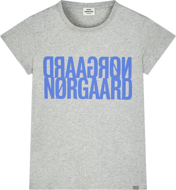Mads Nørgaard - Copenhagen Single Organic Tuvina Tee Grå