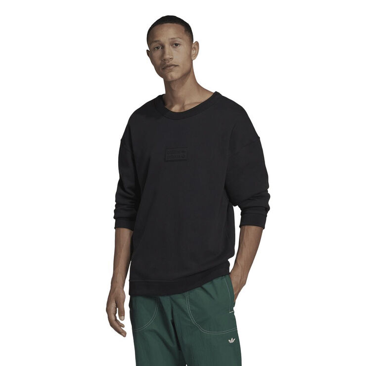 adidas R.Y.V. Silicone Double Linear Badge Crew sweatshirt Sort
