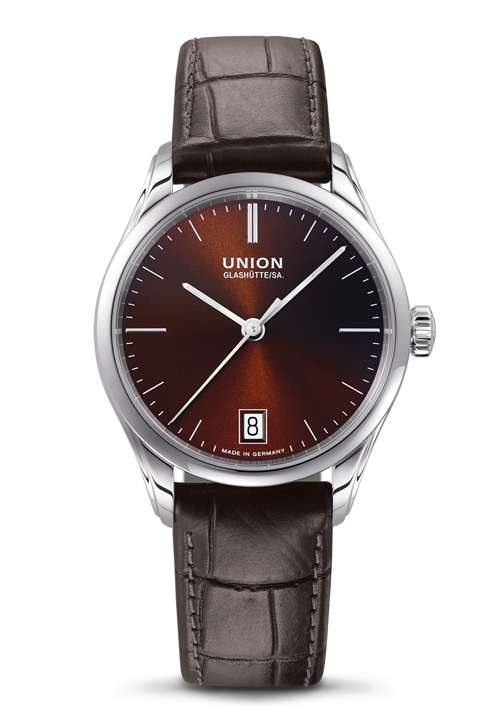 Union Glashütte SA. Viro Datum Damenuhr D011.207.16.291.00