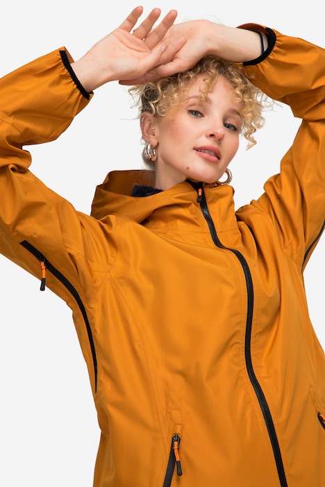 Funktions-Jacke, Kapuze, Zipptaschen
