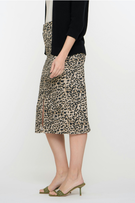 Geisha camel dames rok