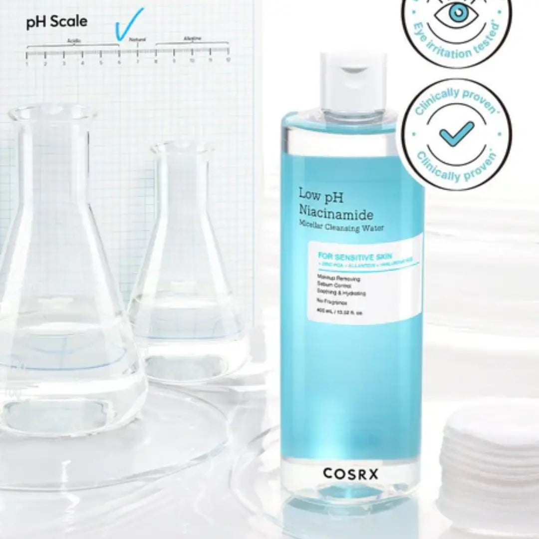 Low pH Niacinamide Micellar Cleansing Water