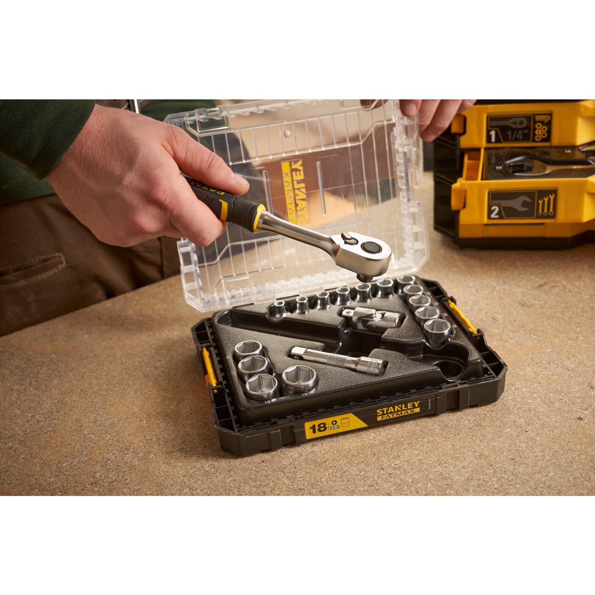 Stanley FMMT98102-0 FatMax™ PRO-STACK Doppenset 3/8\