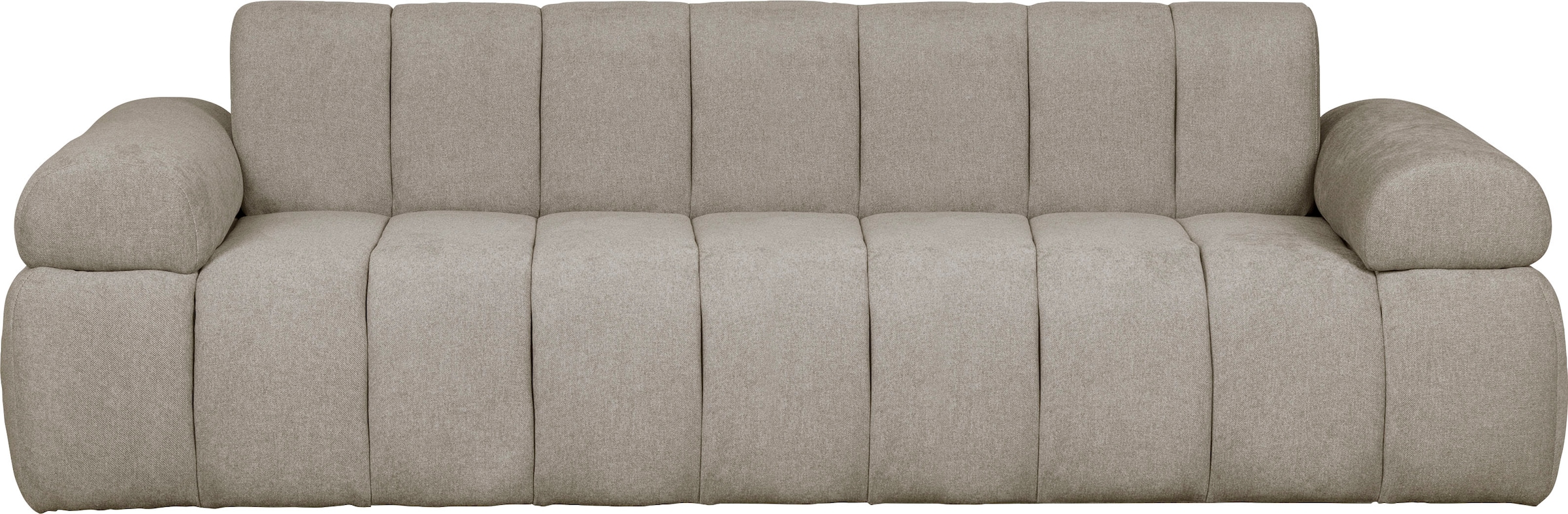 Home affaire 3-Sitzer »LYOTH Design-Sofa, moderne Steppung, Breite 220 cm« mit Wellenunterfederung, gemütlich und modern, komfortables Sitzgefühl