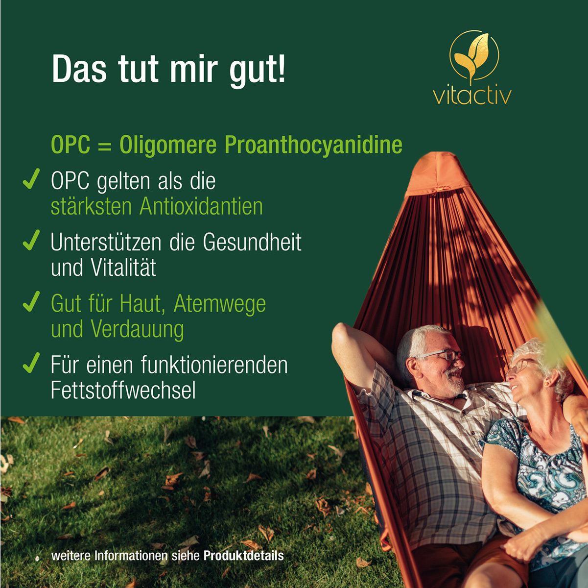 Vitactiv OPC Traubenkernextrakt