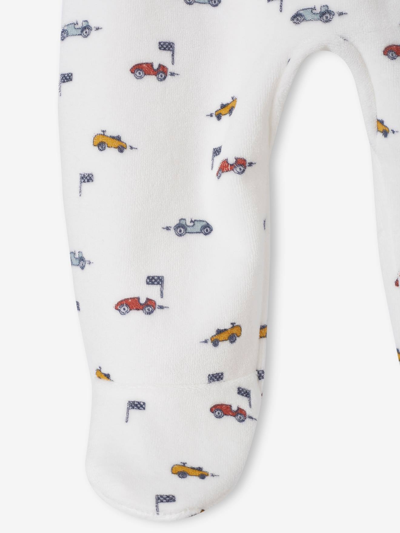 Conjunto de 2 pijamas de veludo com estampa de 