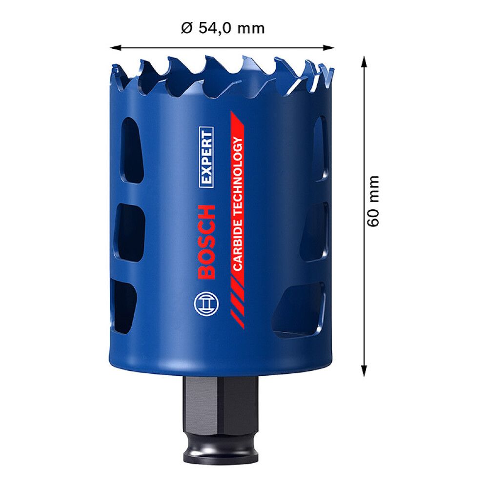 HULLSAG BOSCH PROFESSIONAL CARBIDE POWERCHANGE Ø54MM