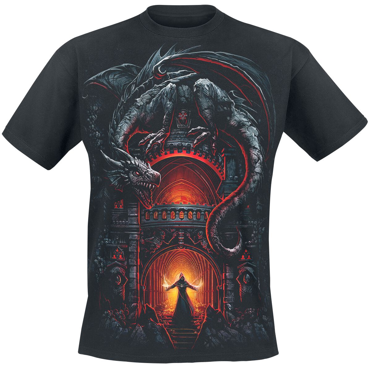 Dragon's Lair | Spiral T-Shirt Manches courtes
