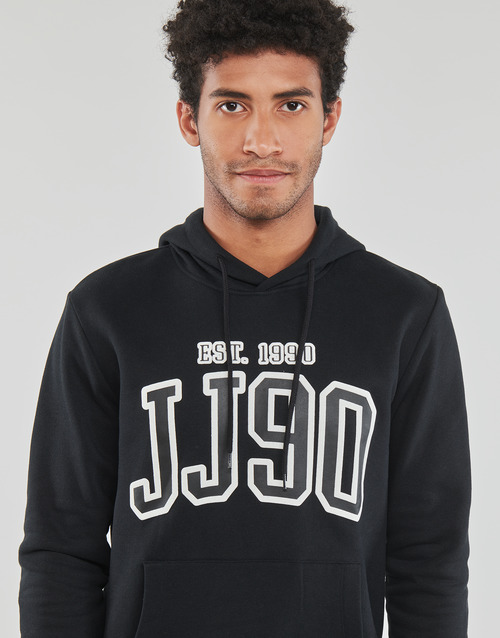 Jack & Jones - JJCEMB SWEAT HOOD - Noir
