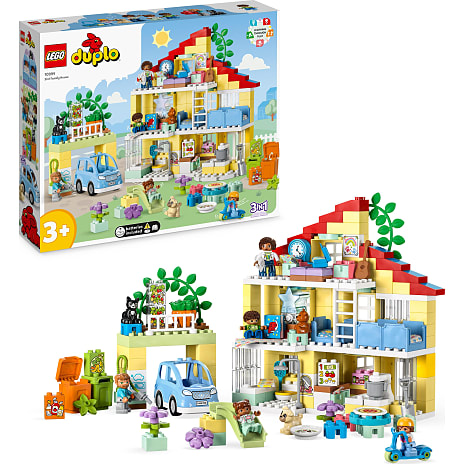 LEGO® DUPLO® By-sæt 3-i-1-familiehus 10994