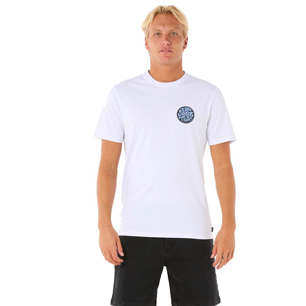 Rip Curl Wettie Passage Icon T-Shirt Herren weiß