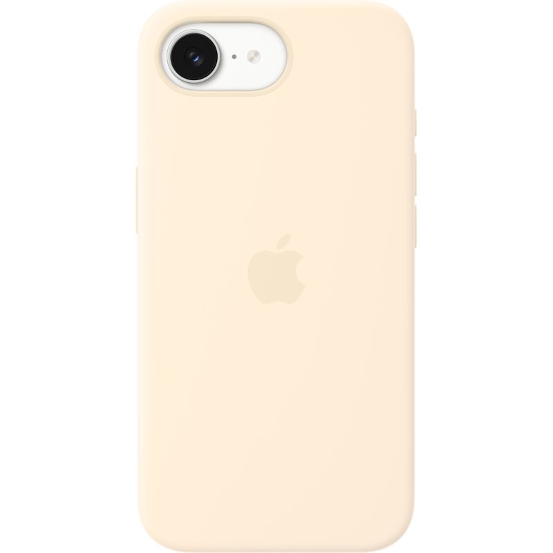 Apple Coque en silicone avec MagSafe pour iPhone 17e - Vanille