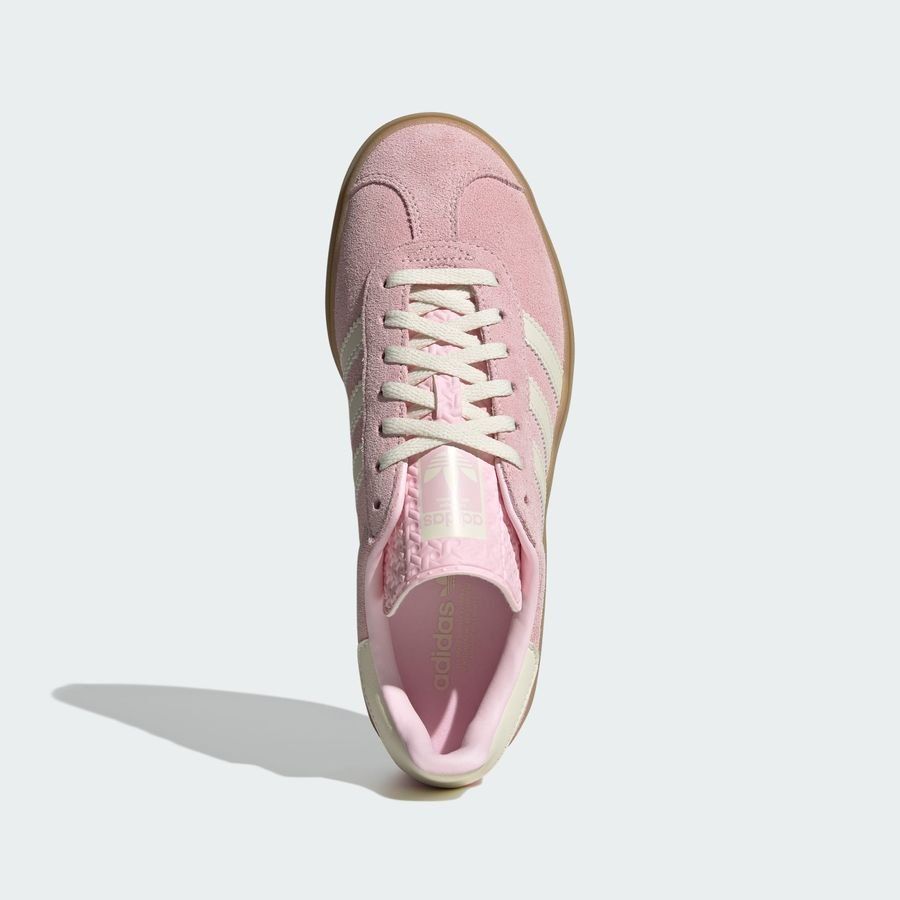 adidas Originals Chaussures Gazelle Bold - Rose clair/Blanc/Doré