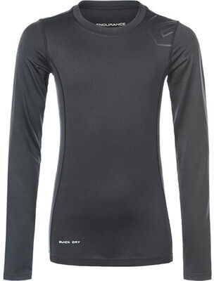 Endurance Leba Langermet T-Skjorte, Black