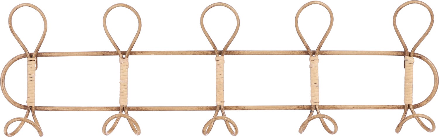 Mica Decorations wandhaak Gavia naturel 76 x 7 x 22,5 cm