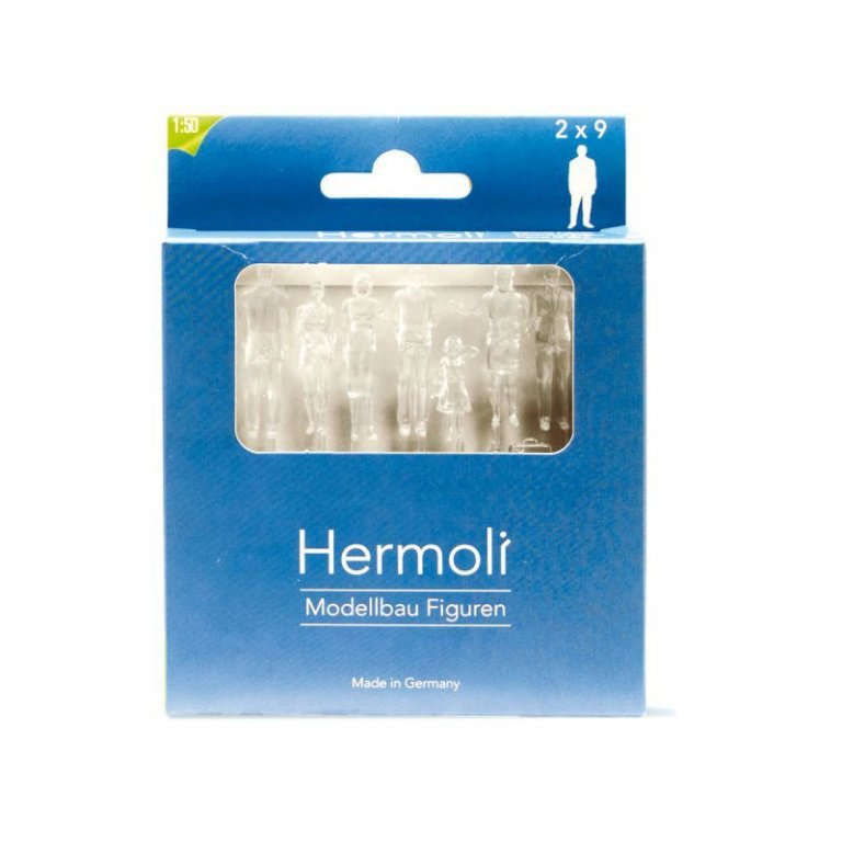 Hermoli Detail-Figuren, transparent, 1:50