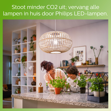 Philips LED kogel E14 40W mat warmglow dimbaar