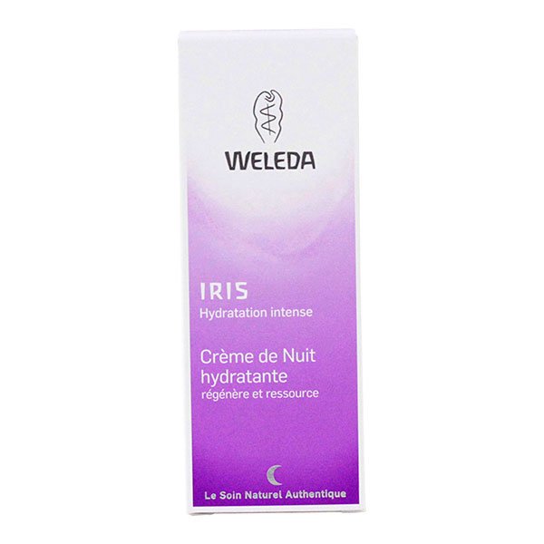 Crème de nuit hydratante à l'Iris bio 30ml