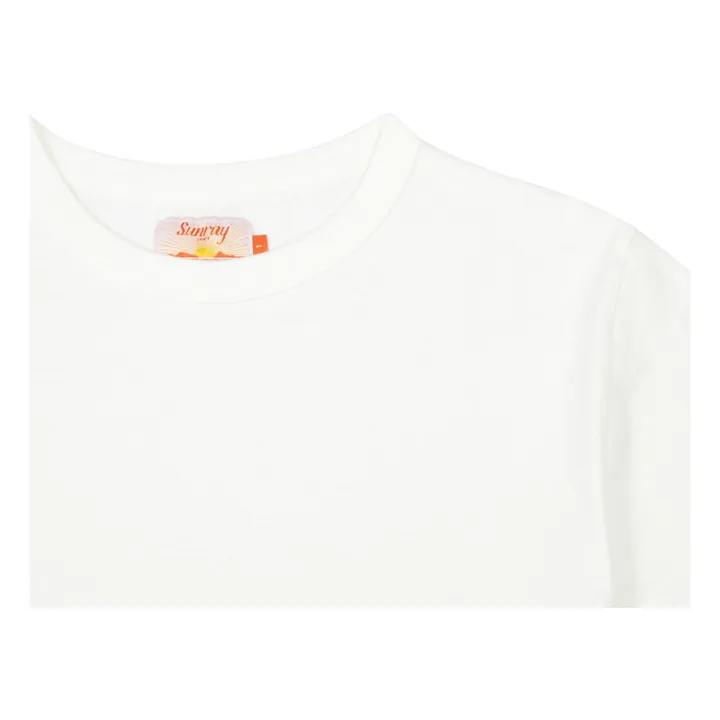 sunray T-shirt Hi'aka Femme Coton Recyclé 260g | Ecru