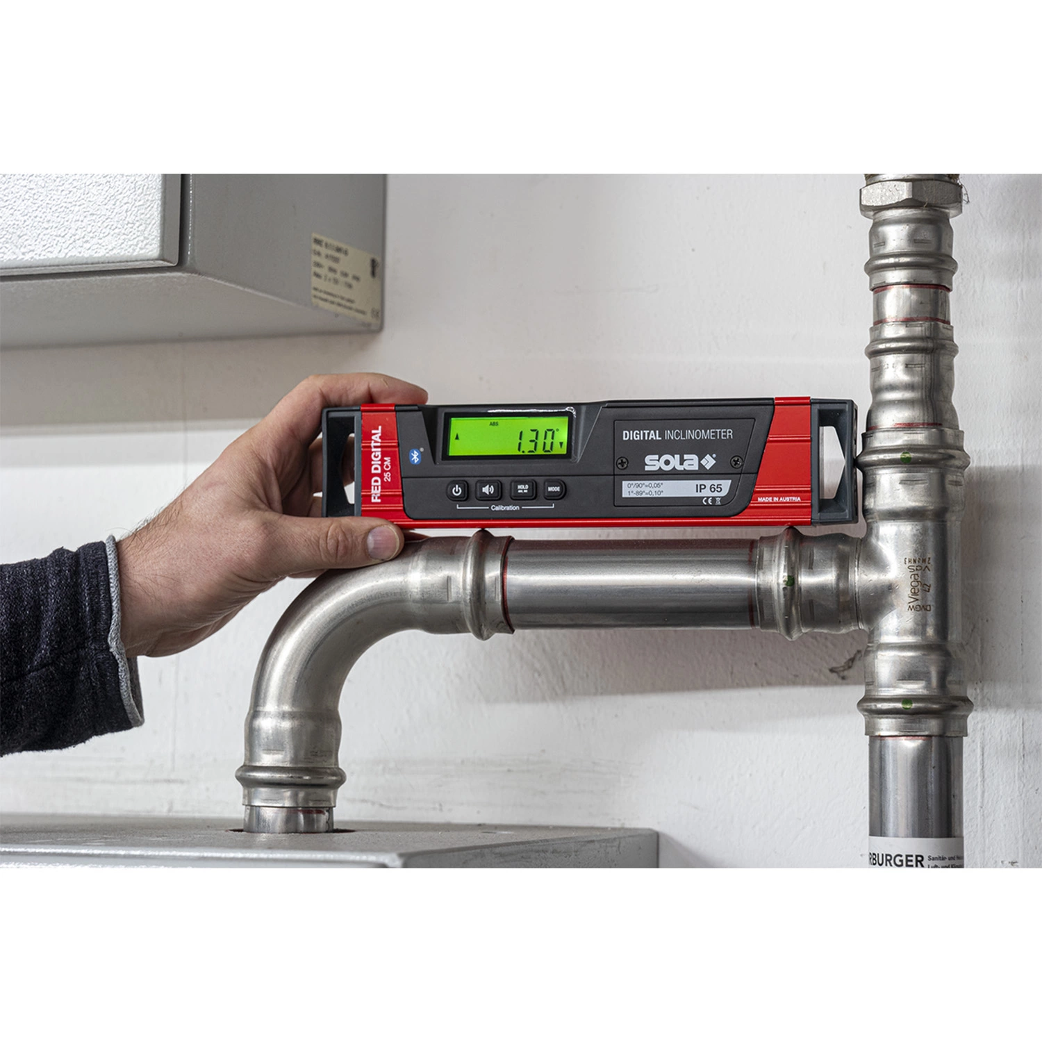 Sola REDM 30 digital digitale waterpas Bluetooth - 300 mm