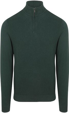 McGregor Half Zip Trui Merinowol Blend Pine Groen MM242.1204.01-5005 kopen