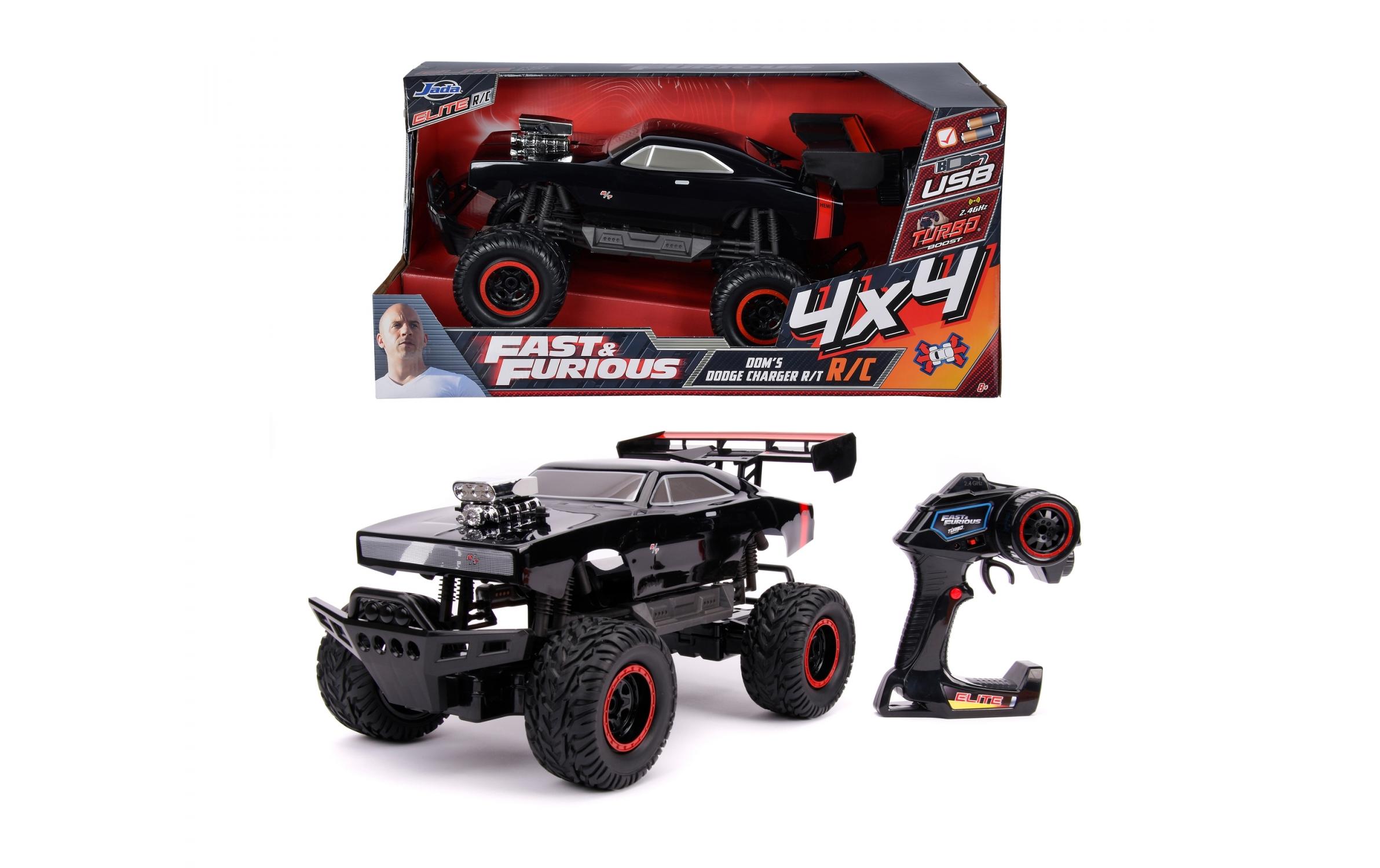 Dodge Charger 1970 4x4 RTR, 1:12<br>Ferngesteuerter Monster Truck aus Fast & Furious «Dom's Dodge Charger RT»