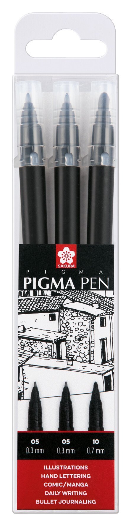 Sakura Stifte Pigma, Set