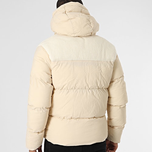 Doudoune Capuche Beige