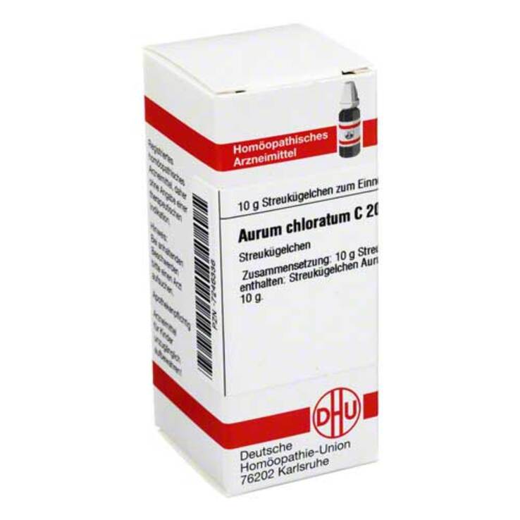 DHU Aurum chloratum C 200 Globuli, 10 g