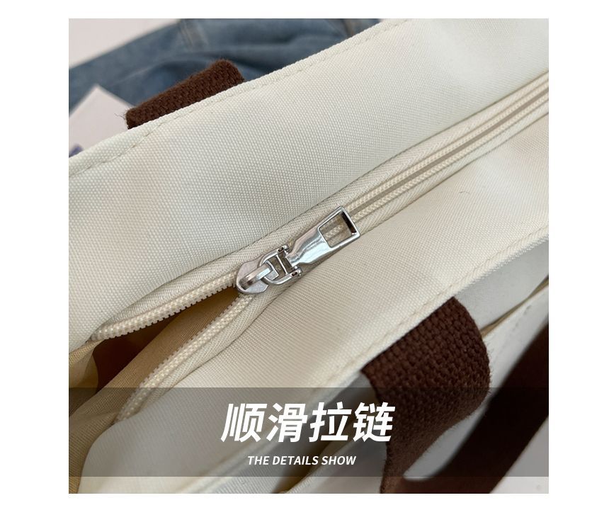 EAVALURE - Paneel Crossbody Tote Bag