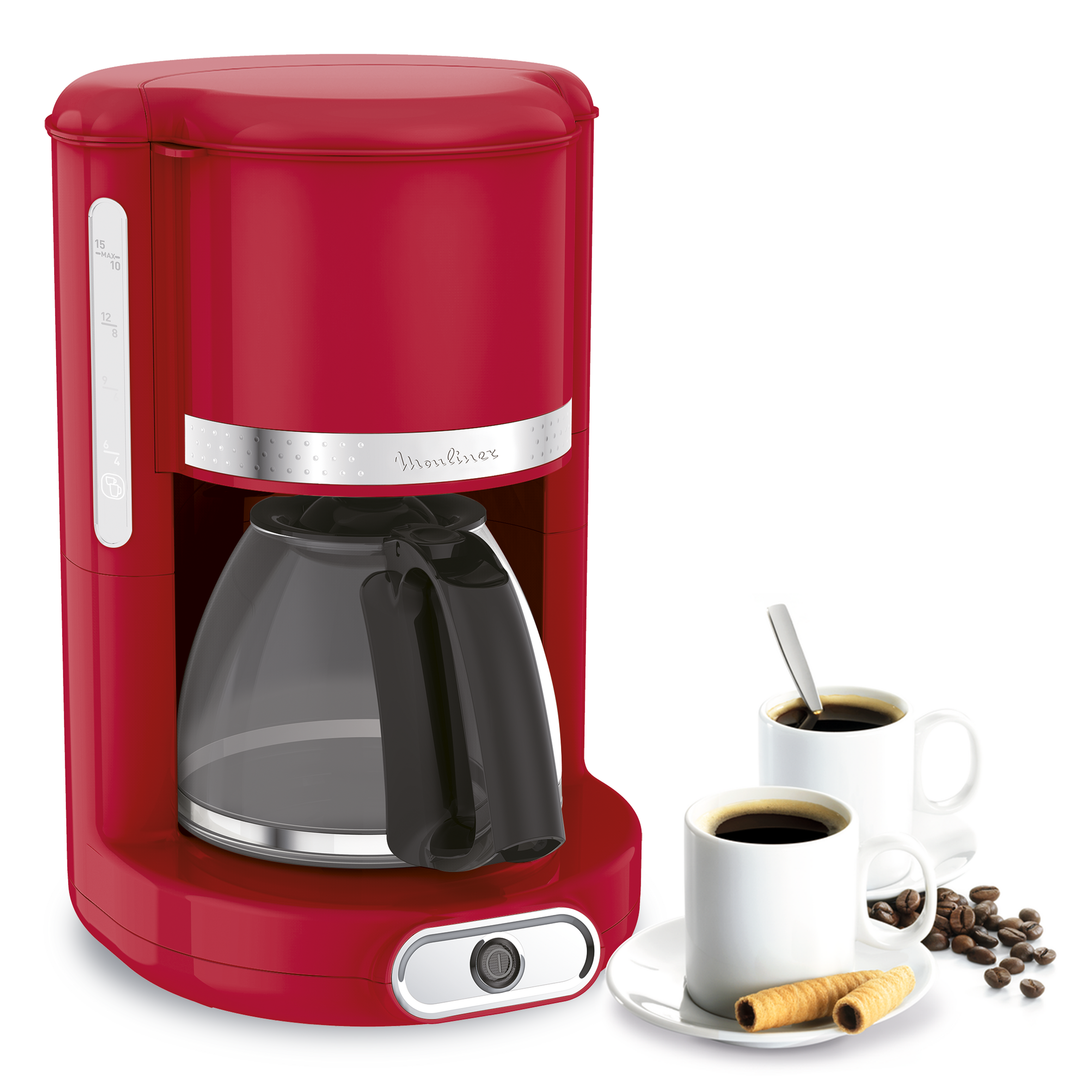 Soleil rouge 10/15 tasses