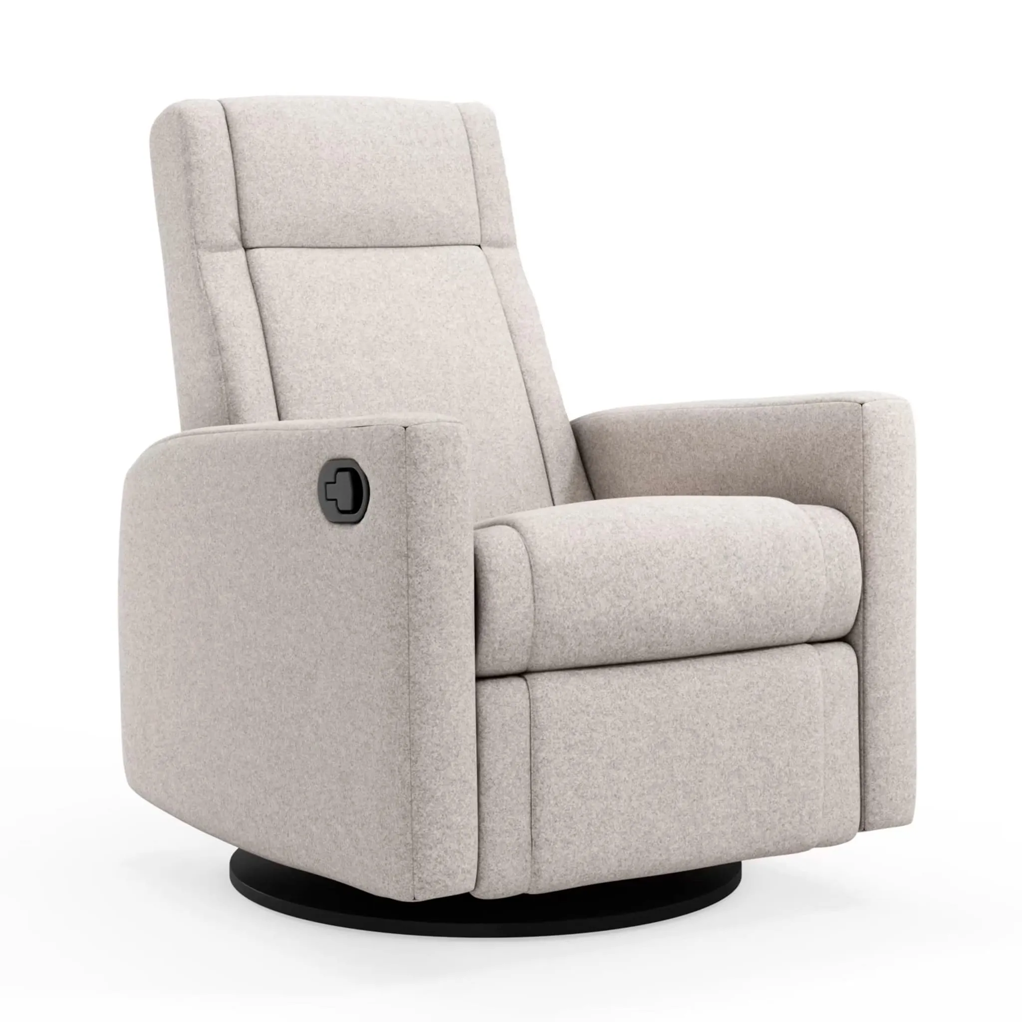 Jaymar BB Fauteuil Berçant et Pivotant Nelly - Arlo Pearl  Noir