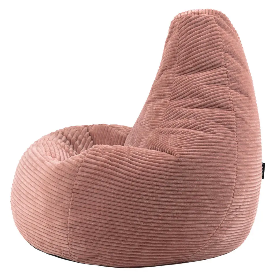 icon Zitzak Dalton - Corduroy Zitzak Volwassenen - Oud roze