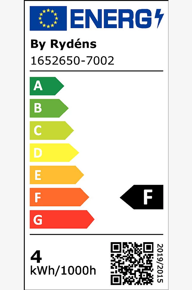 Filament dekorpære, LED, kan dimmes, E27, 4W, Ø 60 mm rav