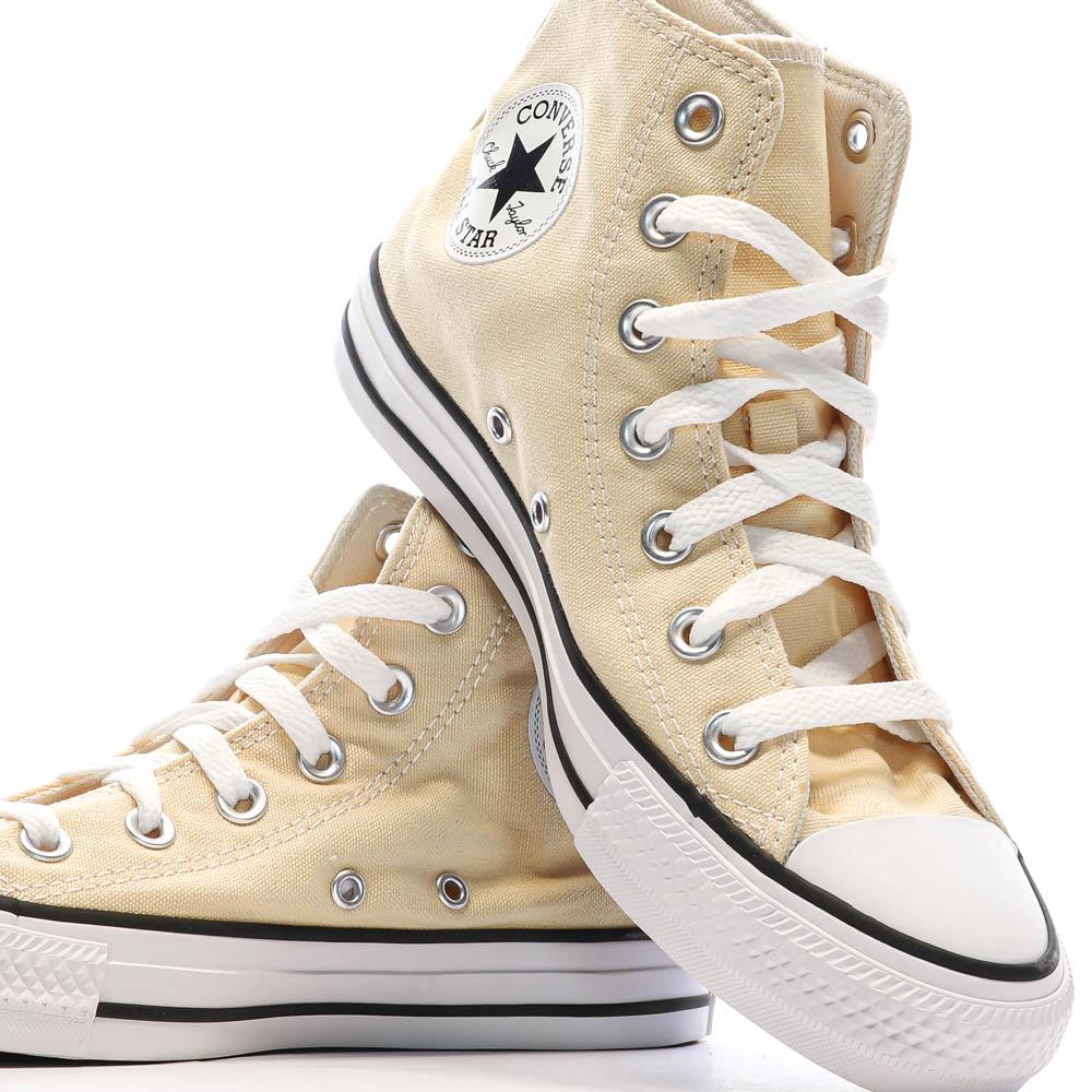Converse Baskets Jaunes Mixte Converse Chuck Taylor All Star